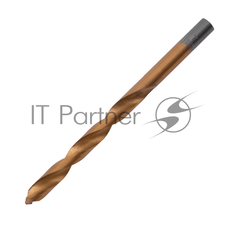 Сверло по металлу, 7 мм, HSS, нитридтитановое покрытие, цилиндрический хвостовик// Matrix