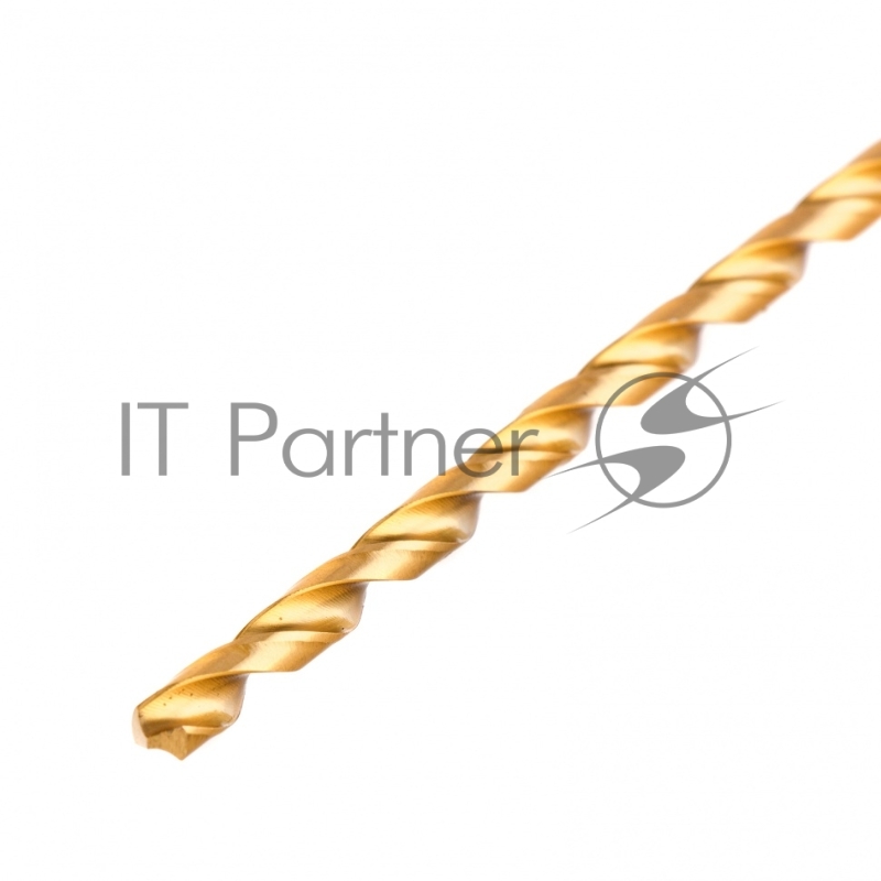 Сверло спиральное по металлу 5 x 300мм, HSS, нитридтитановое покрытие// Matrix