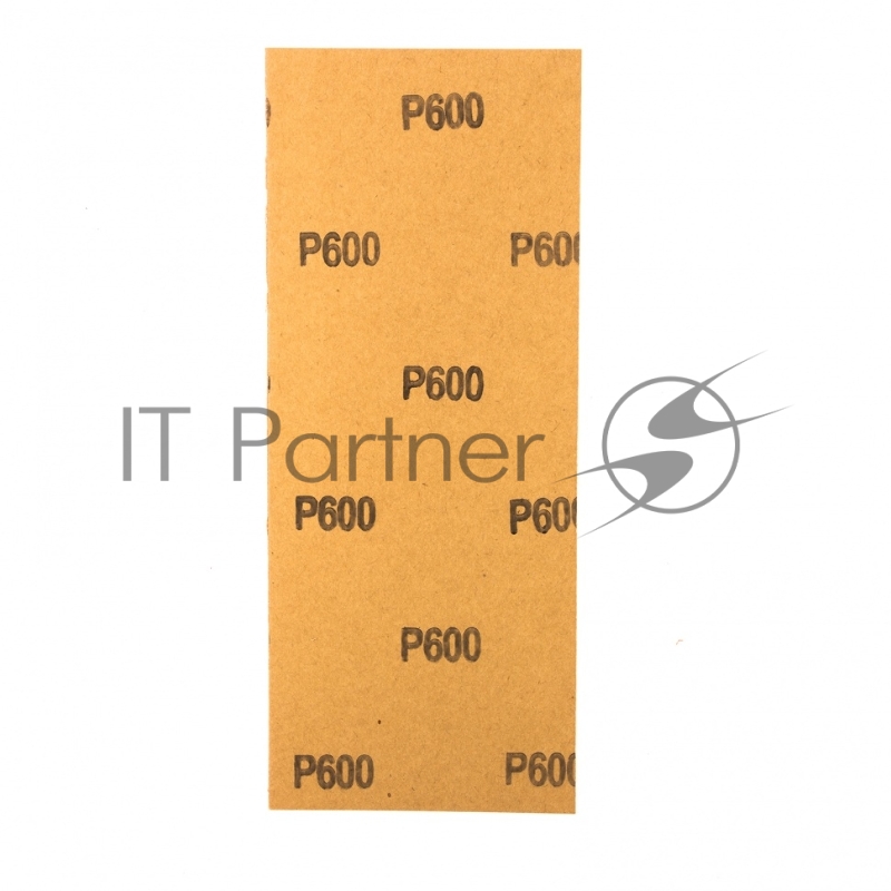 Шлифлист на бумажной основе, P 600, 115 х 280 мм, 5 шт, водостойкий// Matrix