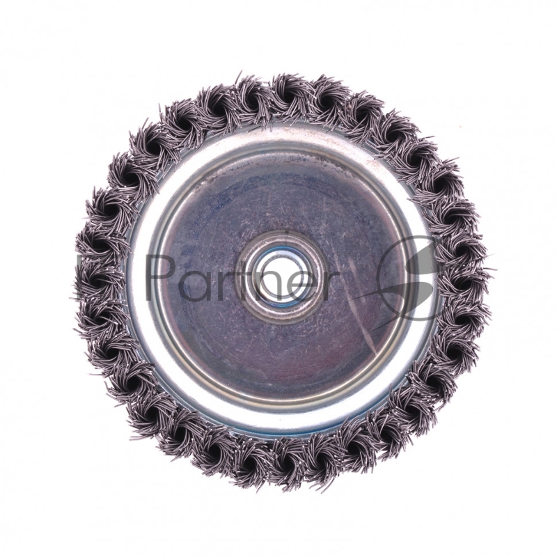 Щетка для УШМ Heavy Duty, 125 мм, М14, Чашка, крученая проволока 0,5 мм// Matrix
