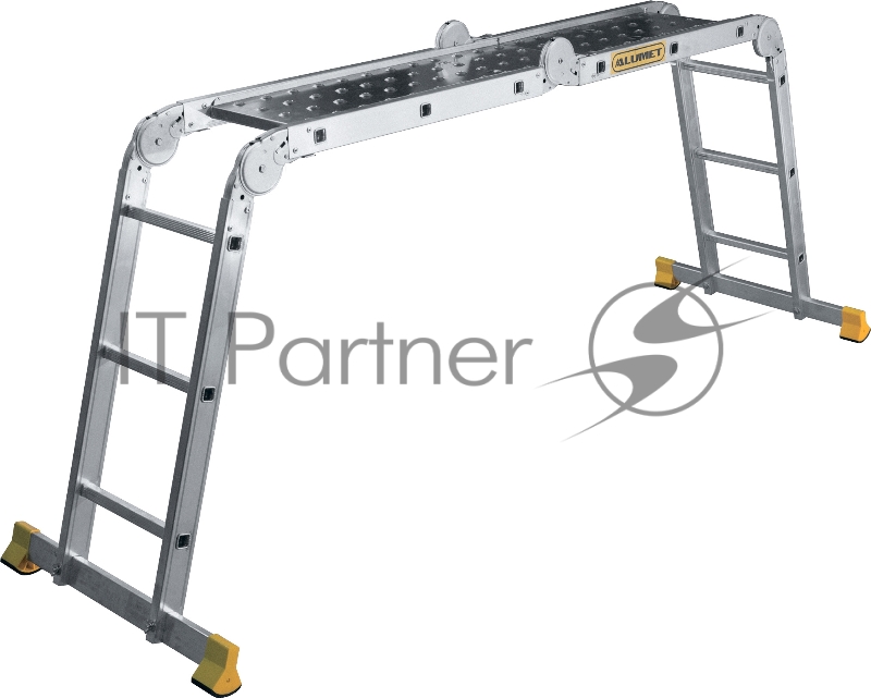 Лестница Alumet T444 трансформер алюминий четырехсекционнаясекц. 4ступ. проф.