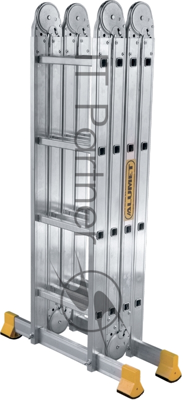 Лестница Alumet T444 трансформер алюминий четырехсекционнаясекц. 4ступ. проф.