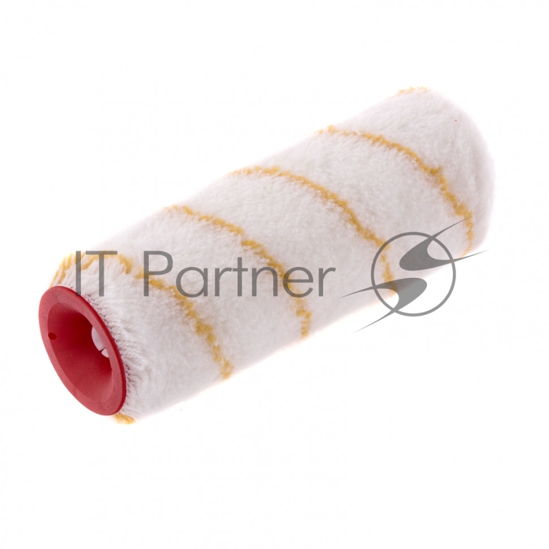 Валик сменный ПОЛИАКРИЛ желтая полоса, 180мм, ворс 12мм, D 48мм, Dруч.8мм// Matrix