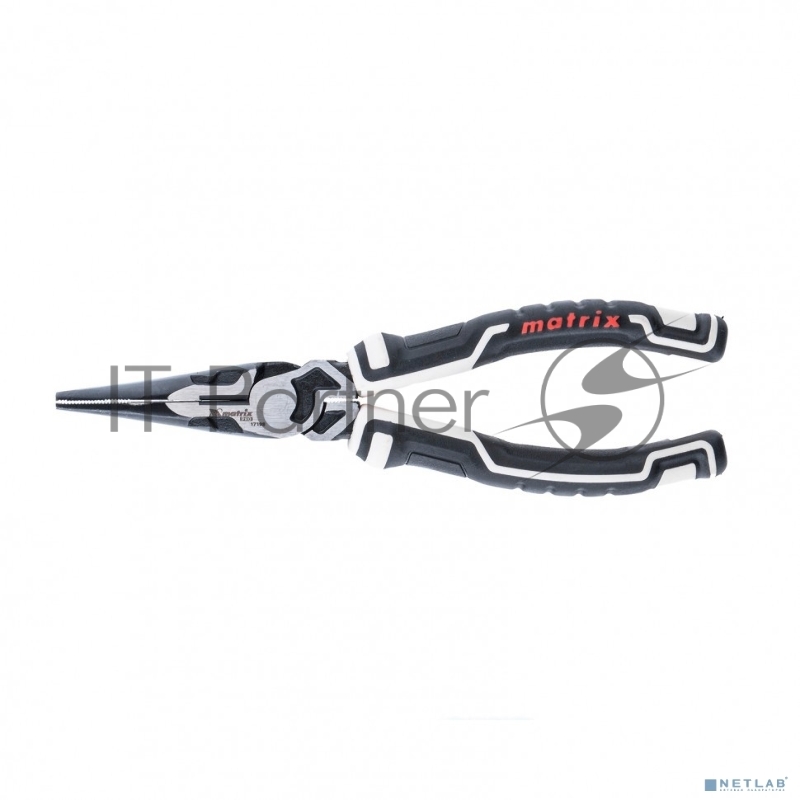 Длинногубцы прямые 205 мм, усиленная система, PRO// Matrix