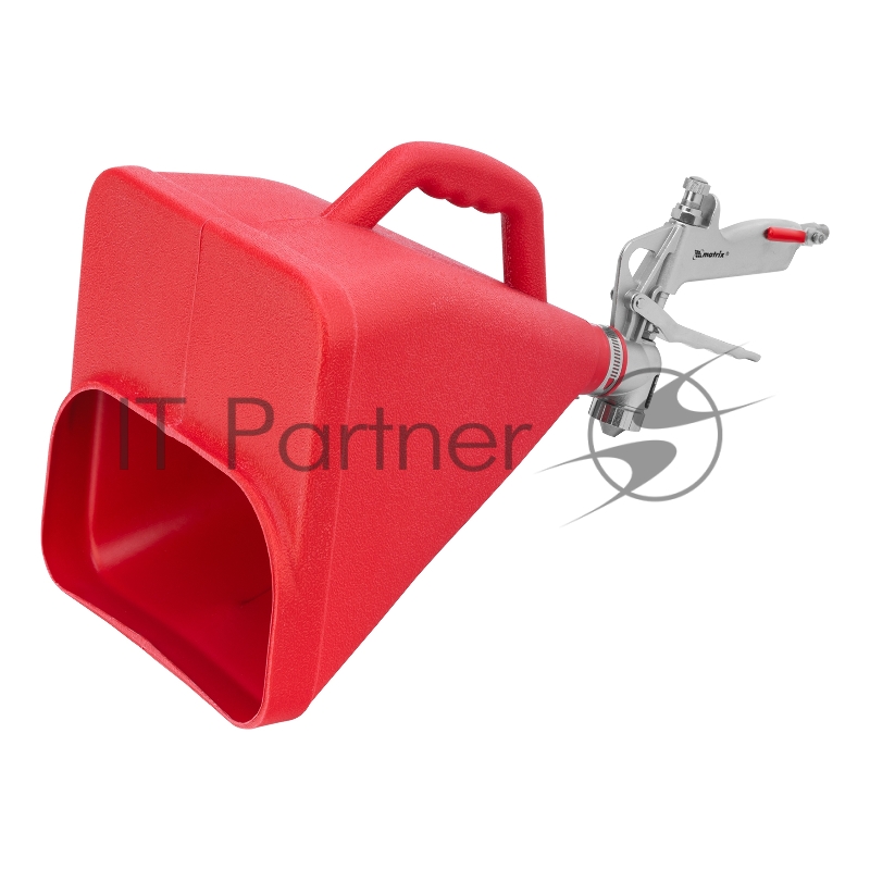 Картушный пистолет для штукатурки, V= 9,5 л, сопла 4, 6 и 8 мм// Matrix