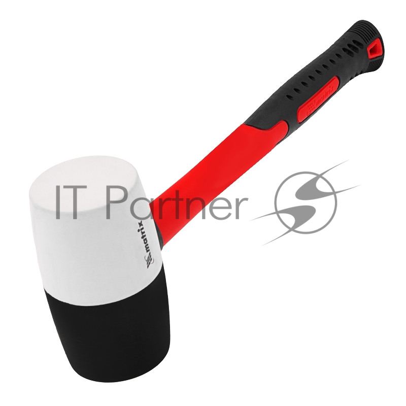 Киянка резиновая, 910 г, черно-белая резина, фибергласовая рукоятка// Matrix