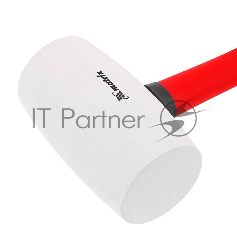 Киянка резиновая, 910 г, белая резина, фибергласовая рукоятка// Matrix