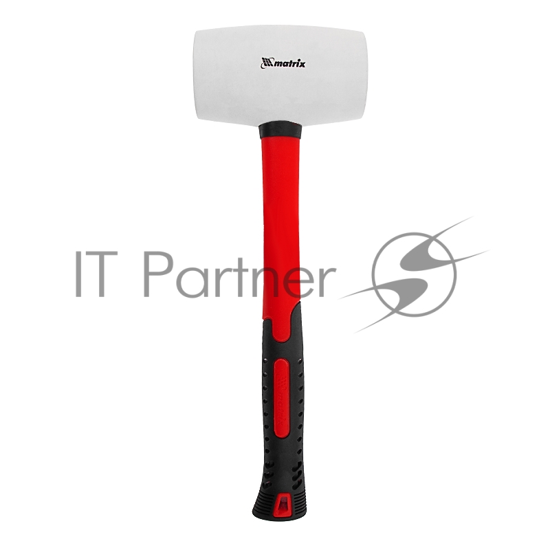 Киянка резиновая, 910 г, белая резина, фибергласовая рукоятка// Matrix