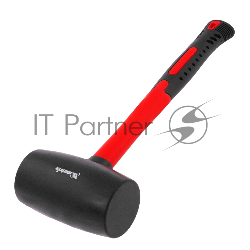 Киянка резиновая, 910 г, черная резина, фибергласовая рукоятка// Matrix