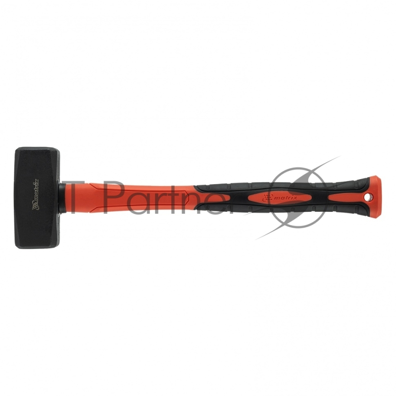 Кувалда 2 кг, фибергласовая обрезиненная рукоятка 380 мм// Matrix