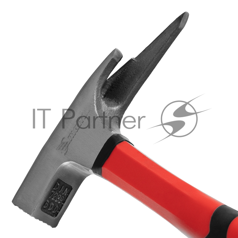 Молоток кровельщика, 600 г, фибергласовая обрезиненная рукоятка // Matrix