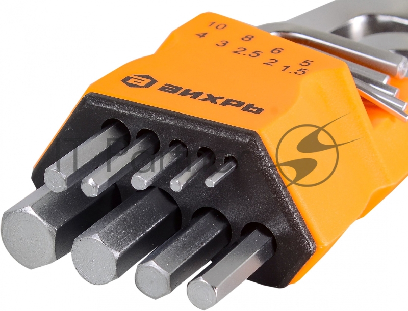 Набор ключей имбусовых HEX