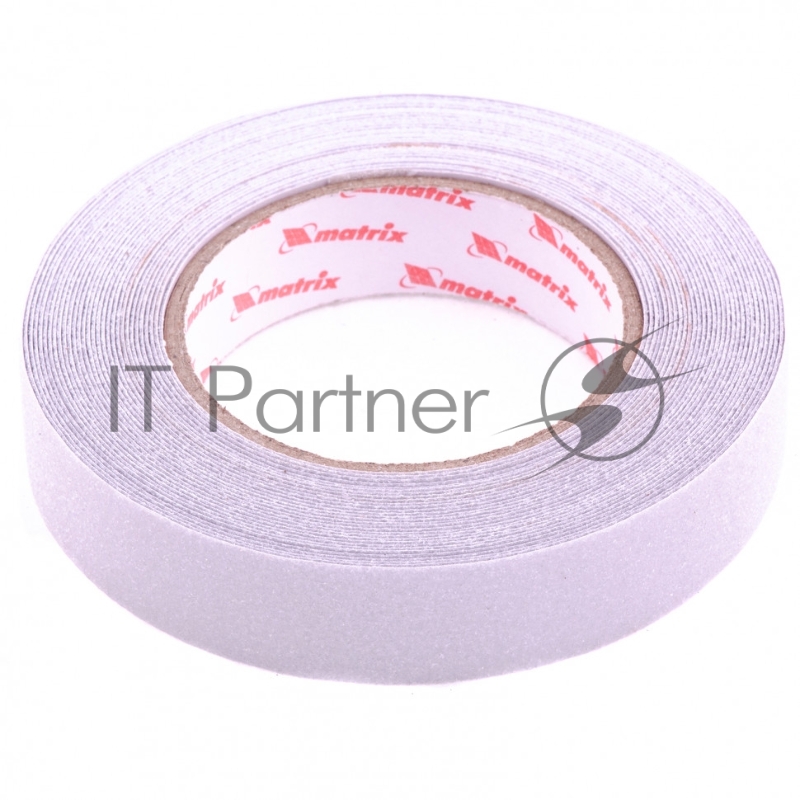 Лента клейкая противоскользящая, прозрачная 25 мм. х 10м.// Matrix