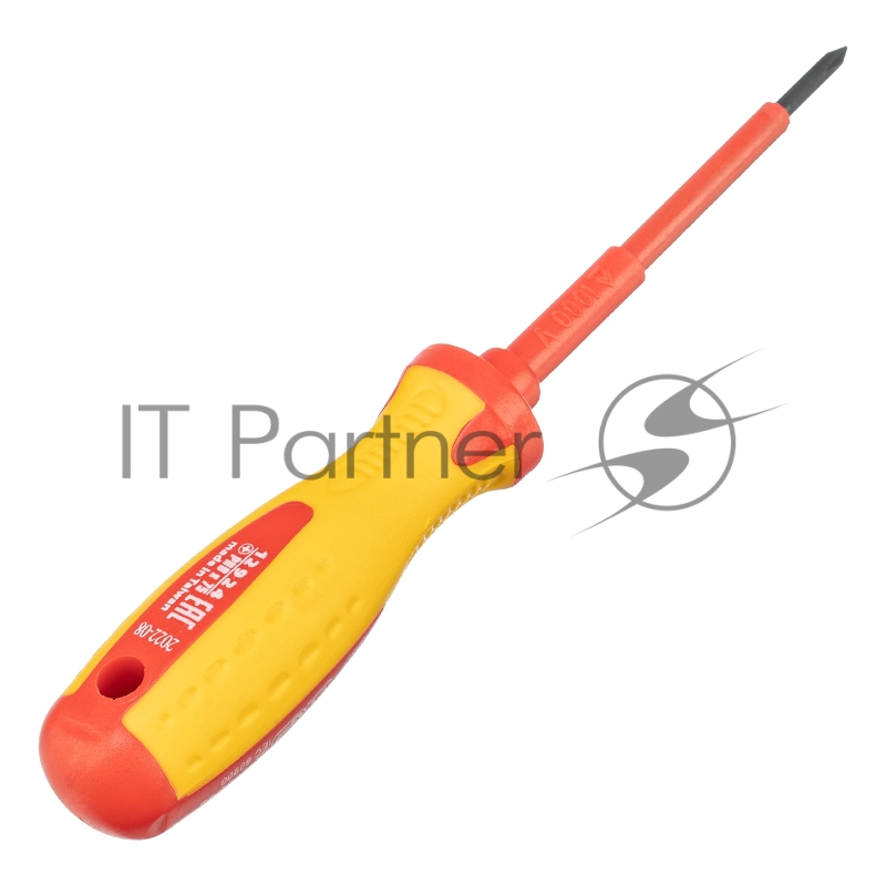 Отвертка Insulated, PH0 x 75 мм, CrMo, до 1000 В, двухкомп. рукоятка// Matrix