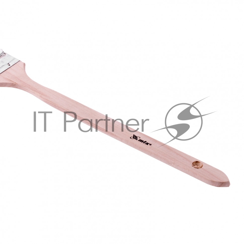 Кисть радиаторная 2,5, натуральная щетина, деревянная ручка// MTX