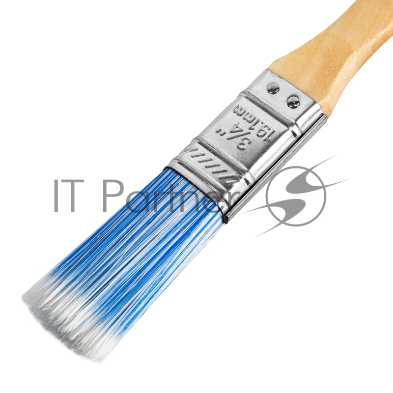 Кисть плоская Евро 3/4, искусственная щетина, деревянная ручка// MTX