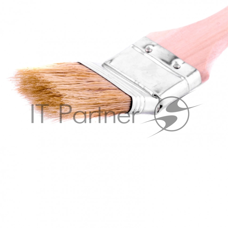 Кисть радиаторная 1,5, натуральная щетина, деревянная ручка// MTX