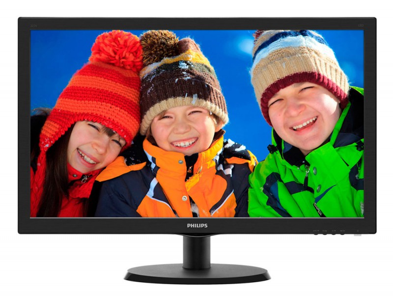 Монитор Philips 21.5 223V5LSB2 (10/62) черный TN+film LED 5ms 16:9 матовая 200cd 1920x1080 D-Sub 2.