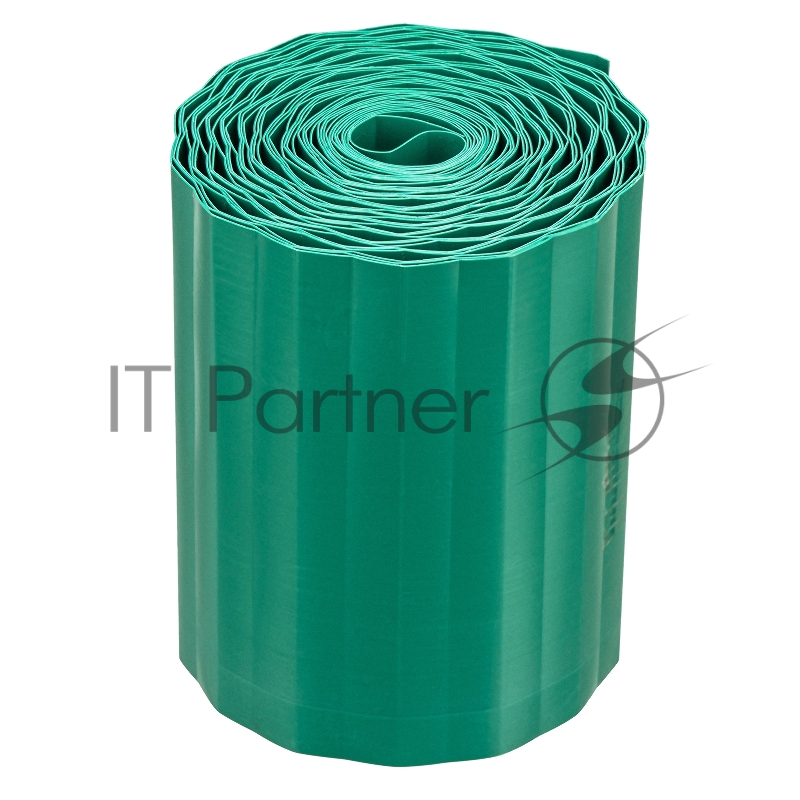 Бордюрная лента, 15х900 см, полипропиленовая, зеленая, Россия// Palisad