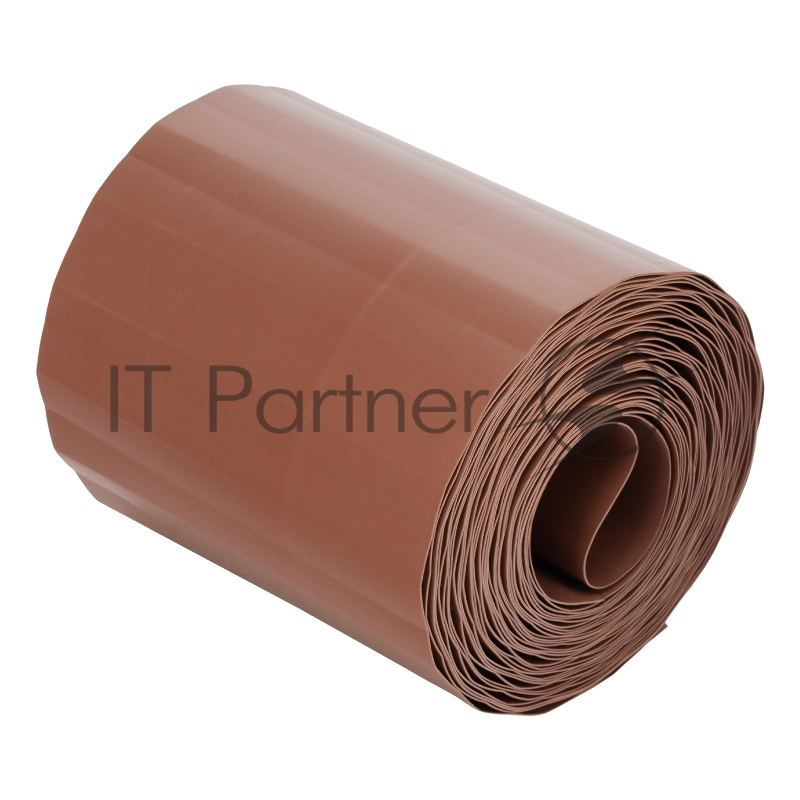 Бордюрная лента, 15х900 см, полипропиленовая, коричневая, Россия// Palisad