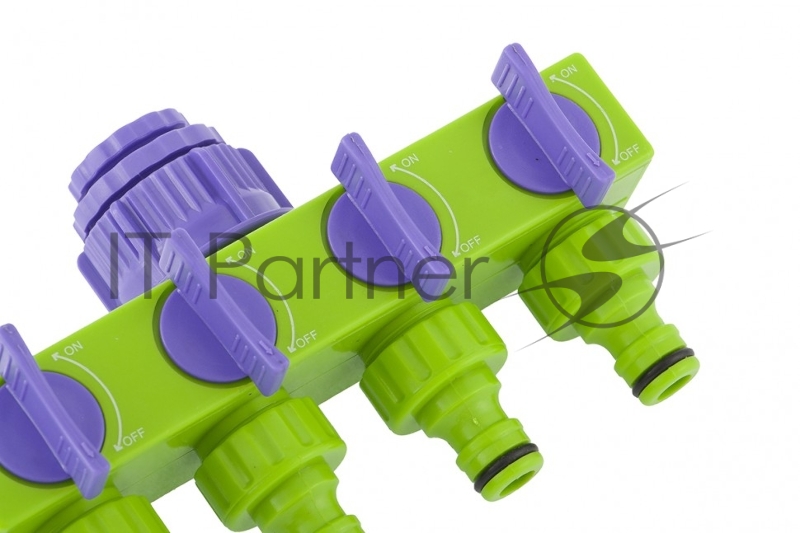 Разветвитель четырёхканальный 1/2-3/4, регулируемый// Palisad