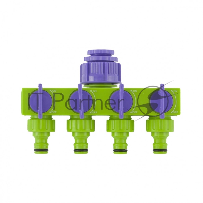 Разветвитель четырёхканальный 1/2-3/4, регулируемый// Palisad