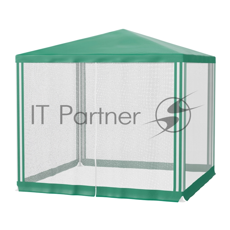 Тент садовый с москитной сеткой, 250х250/240 см, Camping// Palisad