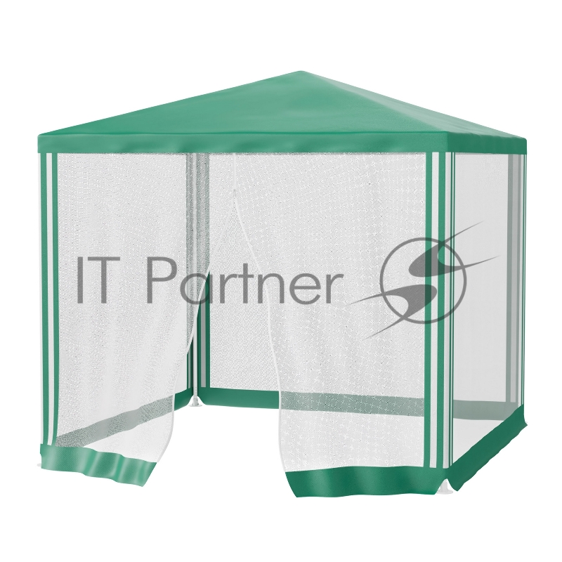 Тент садовый с москитной сеткой, 250х250/240 см, Camping// Palisad