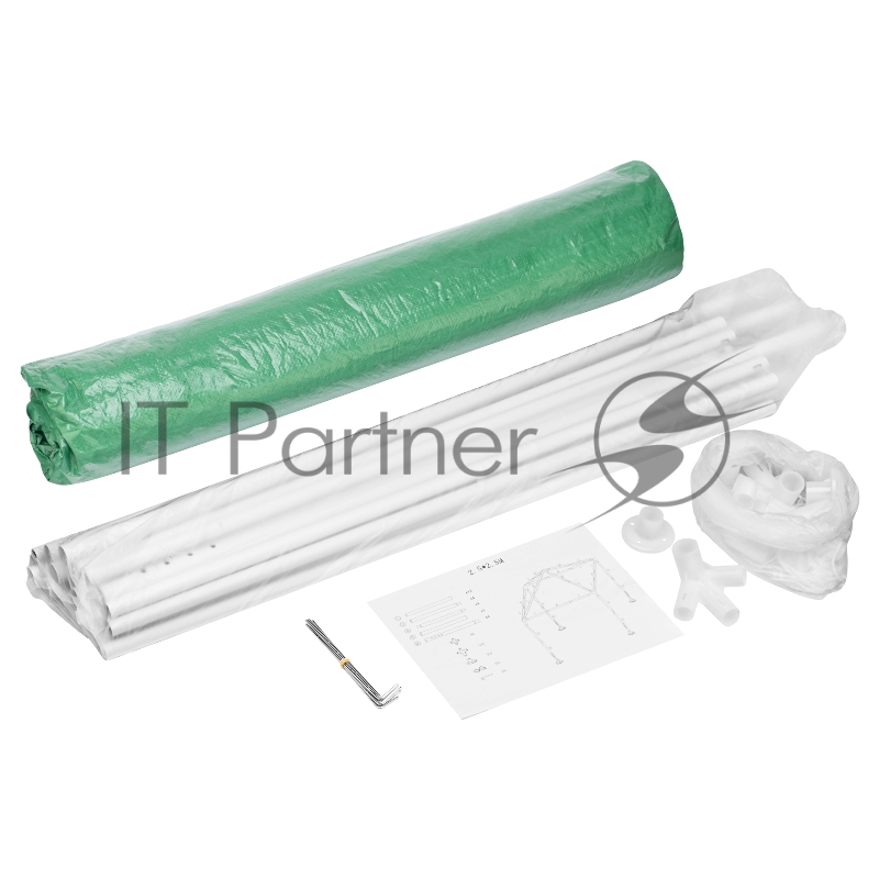 Тент садовый с москитной сеткой, 250х250/240 см, Camping// Palisad