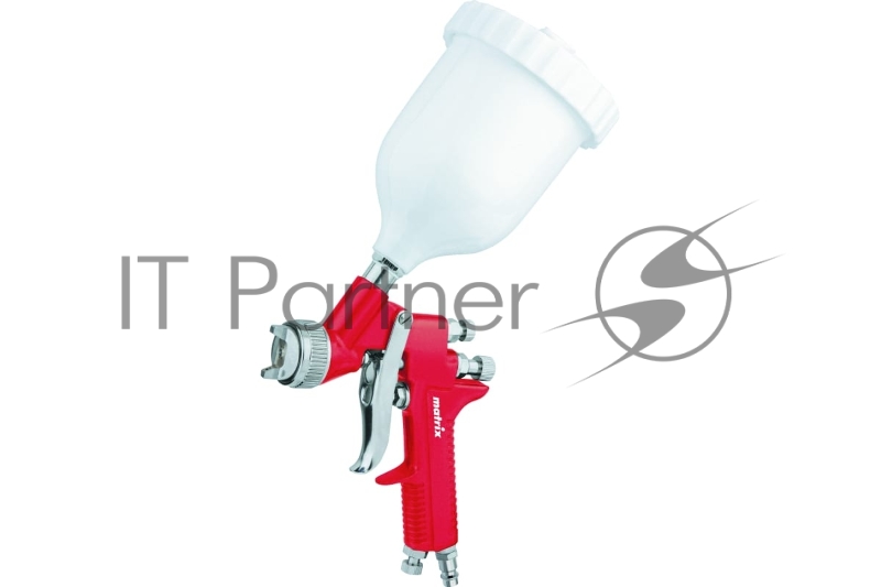 Краскораспылитель HP пневмат. с верхним бачком V= 0,6 л, сопло диаметром 1.7 мм// Matrix