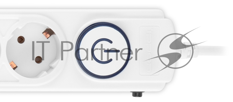 Сетевой фильтр Ippon BK-6-EU-3-10-W 3м (6 розеток) белый (коробка)