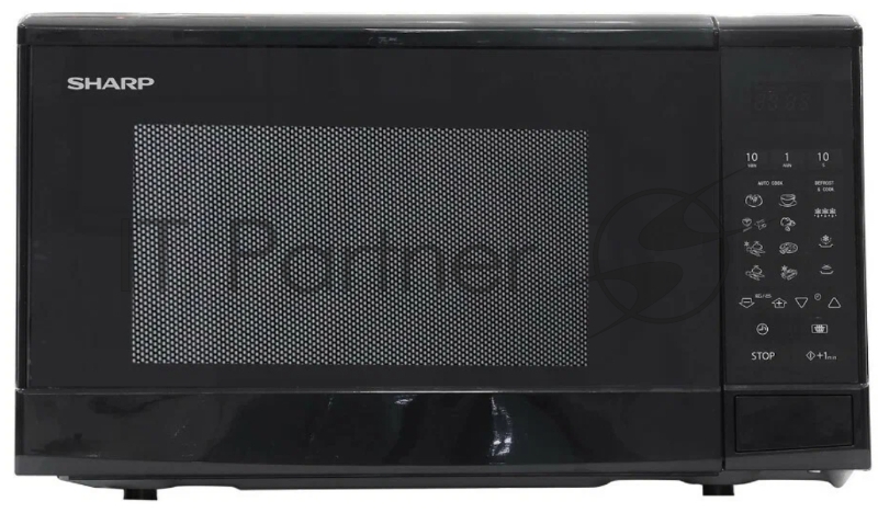 Микроволновая печь SHARP R20GM-BK2 черный