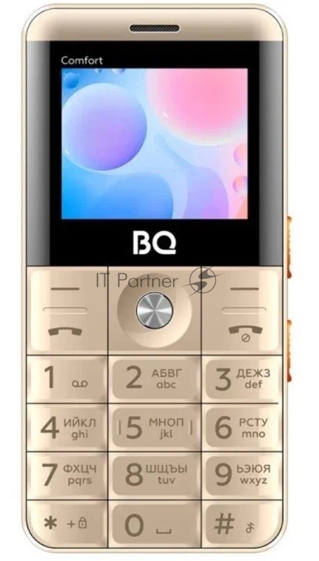 Мобильный телефон BQ 2006 Comfort Gold+Black