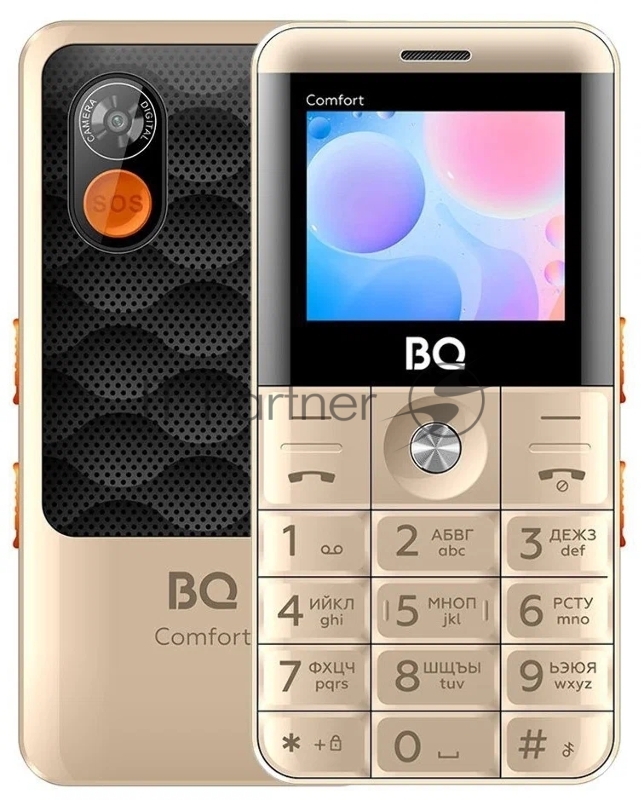 Мобильный телефон BQ 2006 Comfort Gold+Black