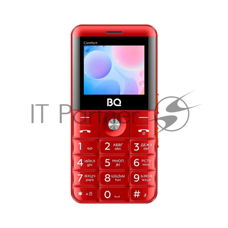 Мобильный телефон BQ 2006 Comfort Red+Black