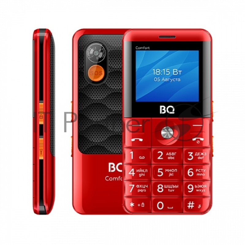 Мобильный телефон BQ 2006 Comfort Red+Black