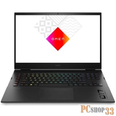 Ноутбук HP OMEN 17-ck1002nia 6A3U0EA i7-12700H 2300 МГц 17.3 1920x1080 16Гб DDR5 4800 МГц SSD 1Тб GeForce RTX 3070 Ti 8Гб ENG/RUS/да DOS Shadow Black 2.78 кг 6A3U0EA