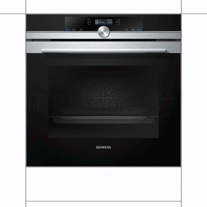 Духовой шкаф Электрический Siemens HB634GBS1 нержавеющая сталь/черный, встраиваемый