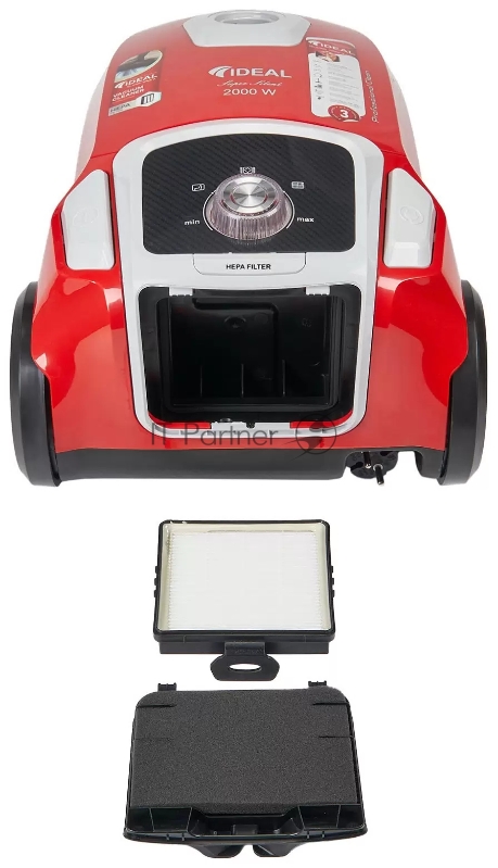 Пылесос IDEAL VC-2000 красный