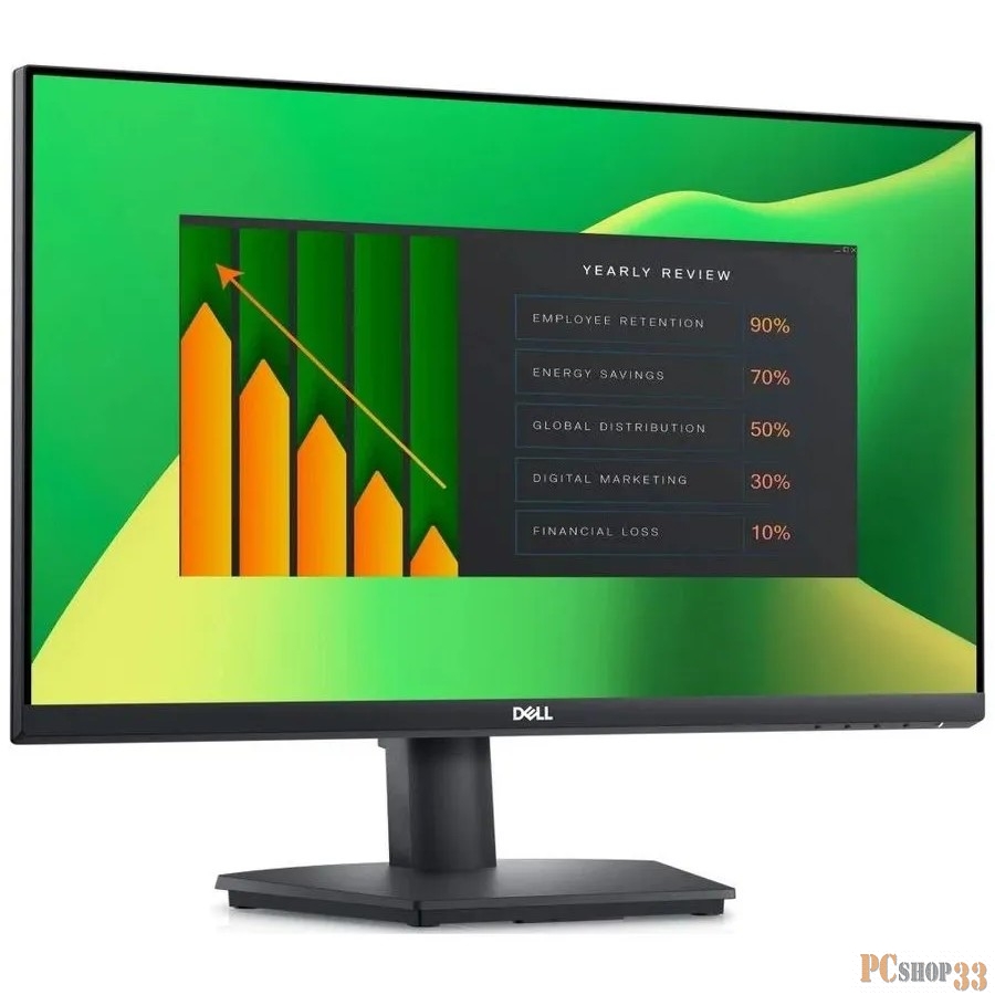 Монитор Dell 23.8 E2423H черный VA LED 5ms 16:9 матовая 250cd 178гр/178гр 1920x1080 VGA DP FHD 3.85кг