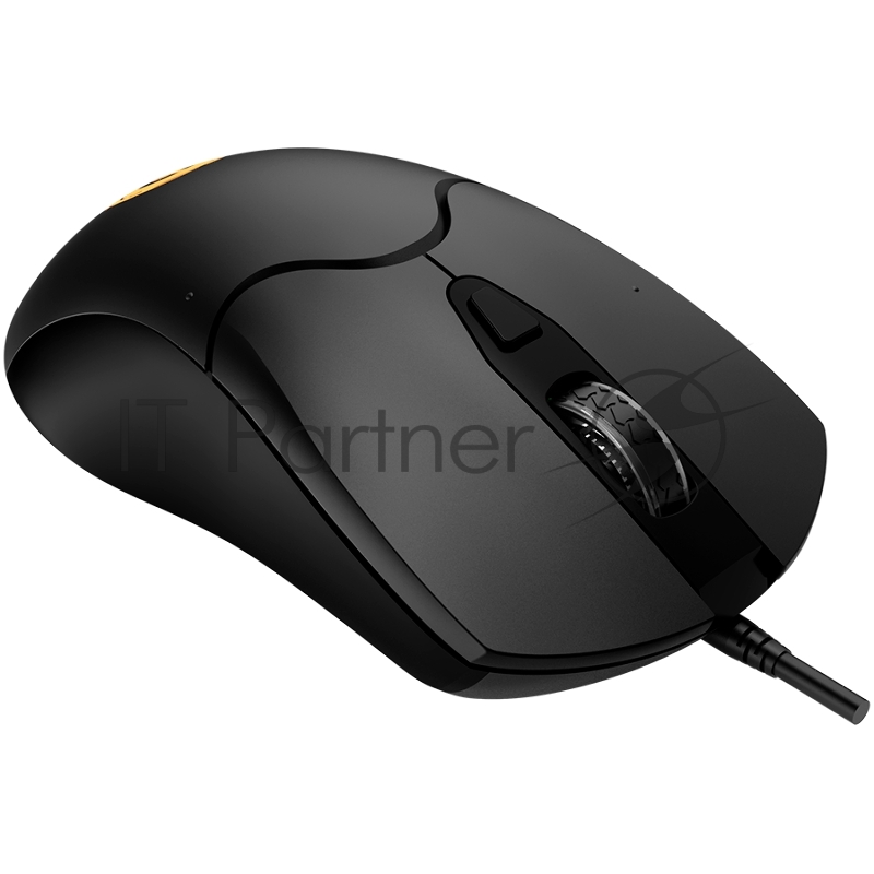 Мышь CANYON Accepter GM-211, Optical gaming mouse, Instant 725, ABS material, huanuo 5 million cycle switch, 1.65M braided cable with magnet ring, weight: 113g, Size: 125*64*39mm, Black