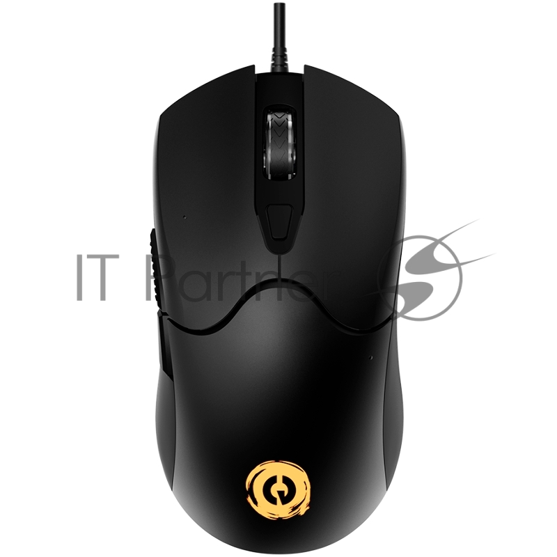 Мышь CANYON Accepter GM-211, Optical gaming mouse, Instant 725, ABS material, huanuo 5 million cycle switch, 1.65M braided cable with magnet ring, weight: 113g, Size: 125*64*39mm, Black