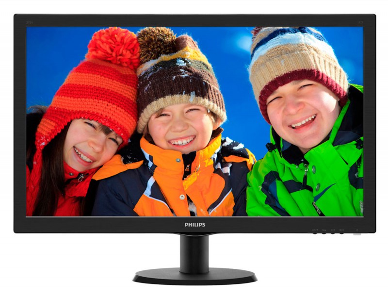 Монитор Philips 27 273V5LHAB (00/01) черный TN+film LED 5ms 16:9 DVI HDMI M/M матовая 300cd 1920x10