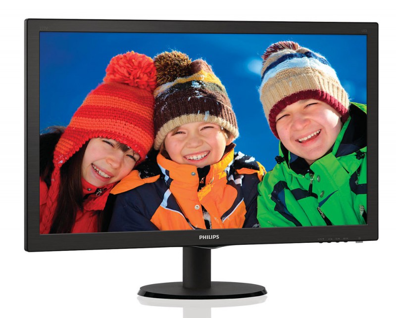 Монитор Philips 27 273V5LHAB (00/01) черный TN+film LED 5ms 16:9 DVI HDMI M/M матовая 300cd 1920x10
