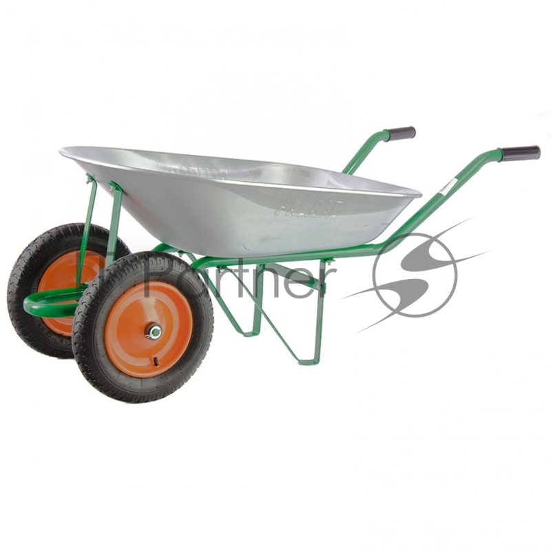 Тачка садовая, 2-х колесная, грузоподъемность 170 кг, объем 78 л// Palisad