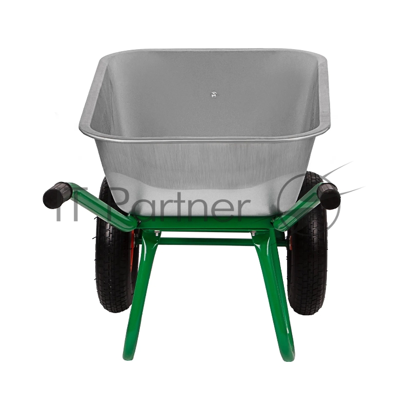 Тачка садово-строительная, 2-х колесная, усиленная, грузоподъемность 320 кг, объем 100 л// Palisad