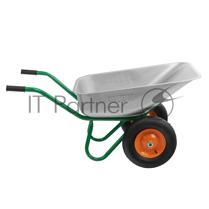 Тачка садово-строительная, 2-х колесная, усиленная, грузоподъемность 320 кг, объем 100 л// Palisad