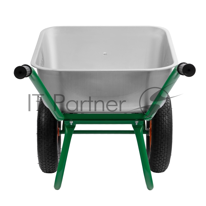 Тачка садово-строительная, 2-х колесная, усиленная, грузоподъемность 320 кг, объем 100 л// Palisad