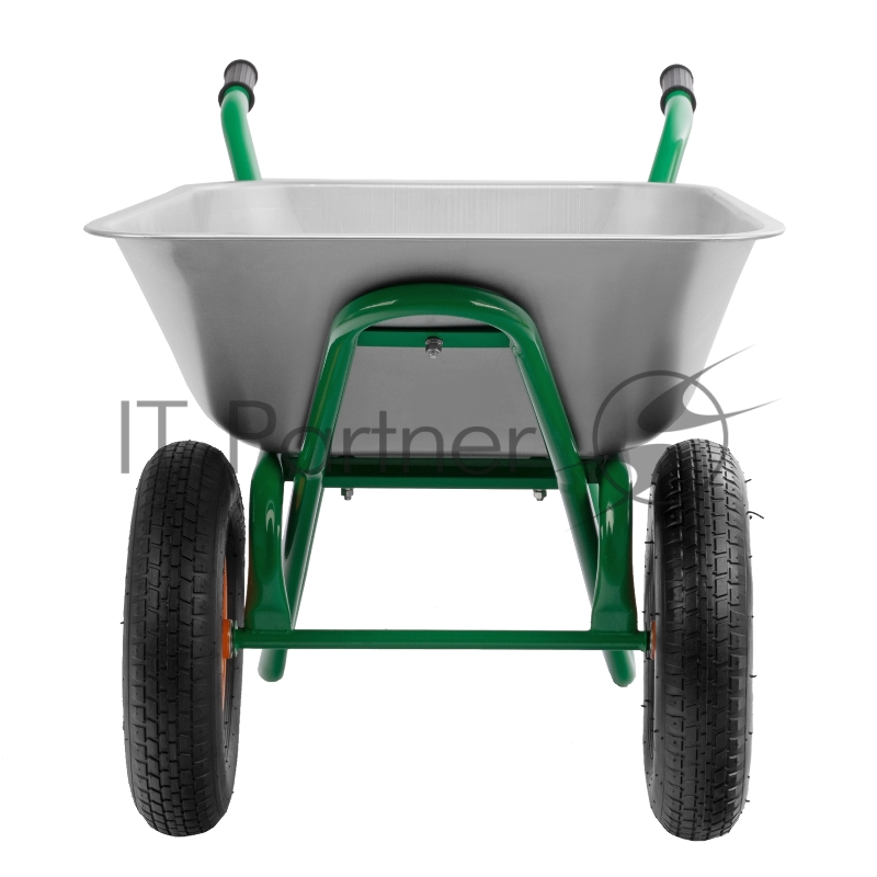 Тачка садово-строительная, 2-х колесная, усиленная, грузоподъемность 320 кг, объем 100 л// Palisad