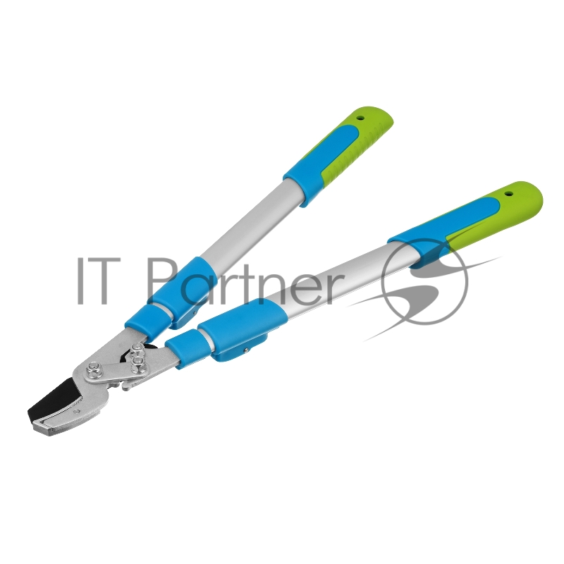 Сучкорез с наковальней, 560-740 мм, телескопические алюминиевые рукоятки, LUXE// Palisad